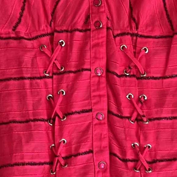 Ride Brand Western Style Cowgirl Shirt pink size S - Picture 3 of 12